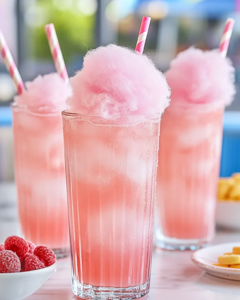 Cotton Candy Mocktails