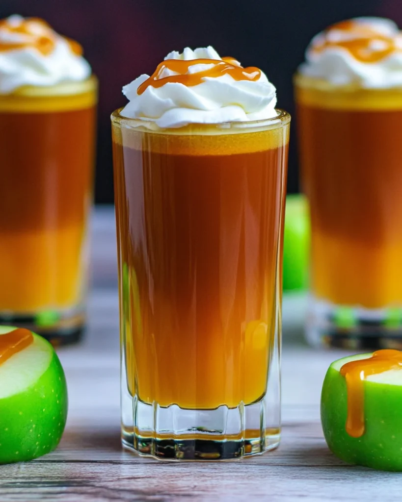 Caramel Apple Shots