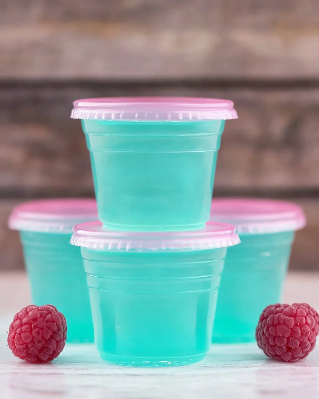 Mountain Dew Baja Blast Jello Shots