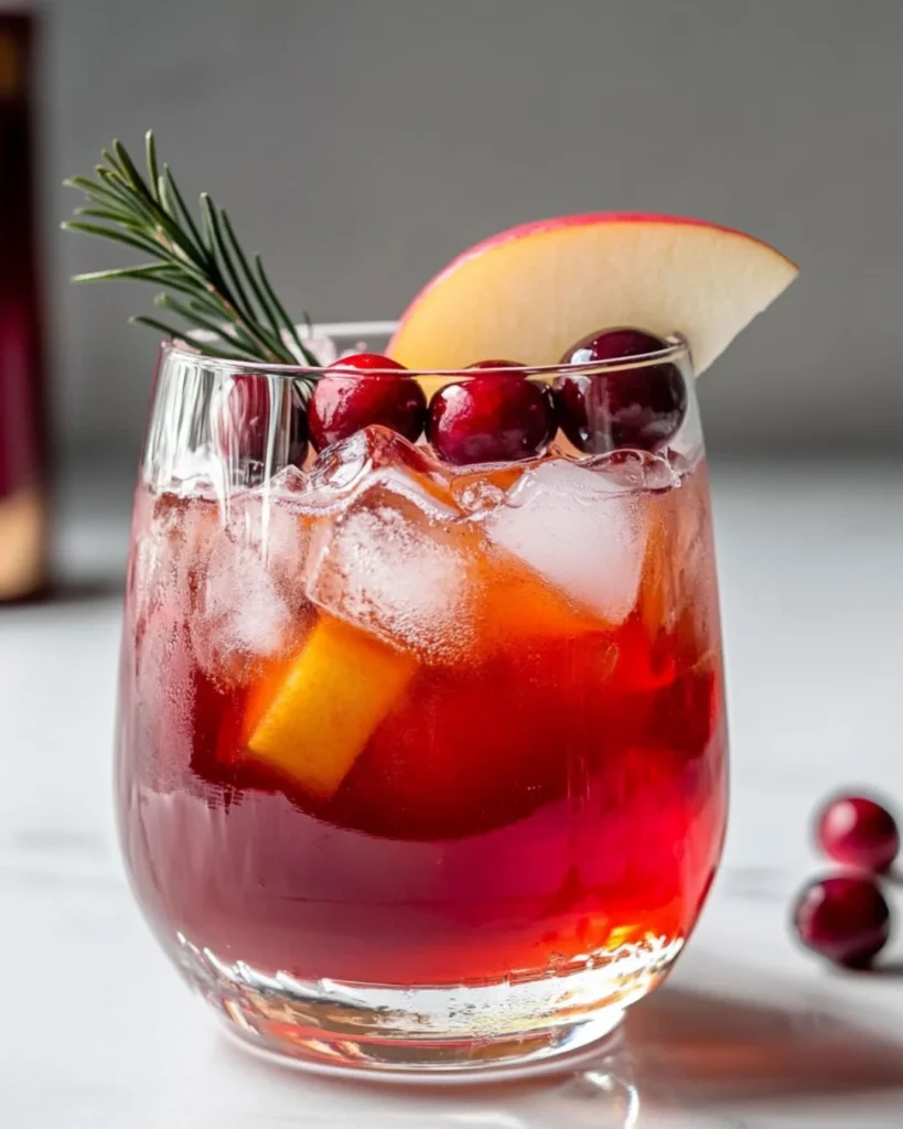 Crownberry Cranapple Cocktail