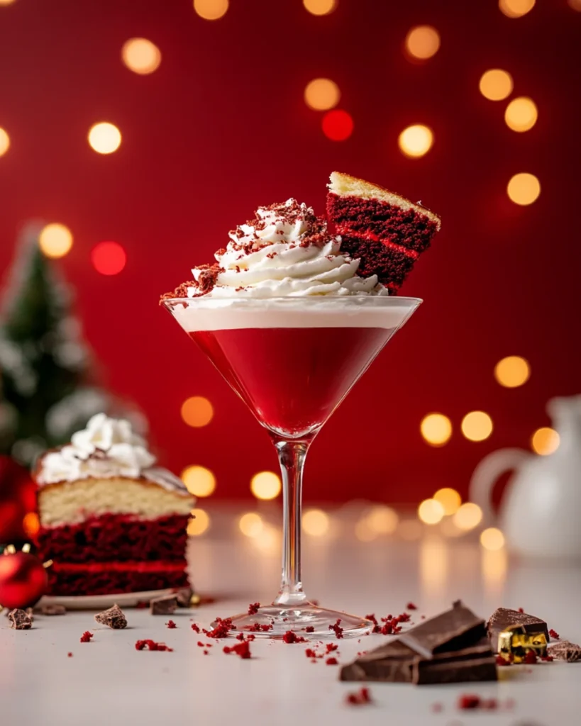 Red Velvet Martini