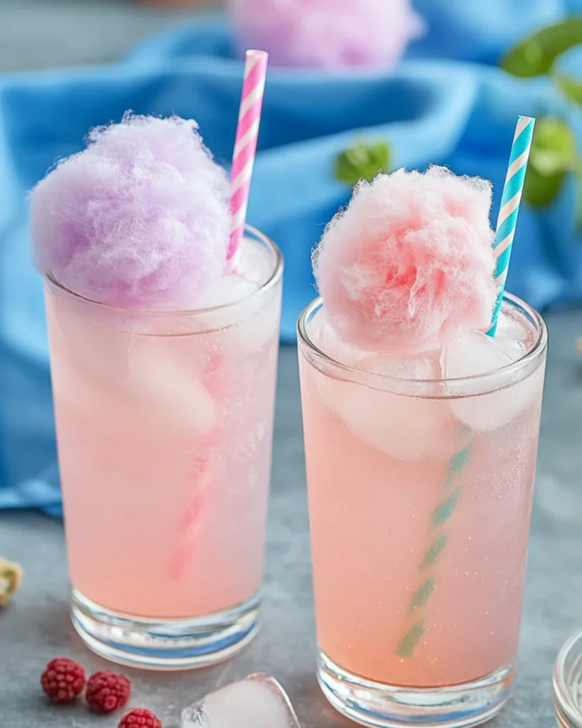 Cotton Candy Mocktails