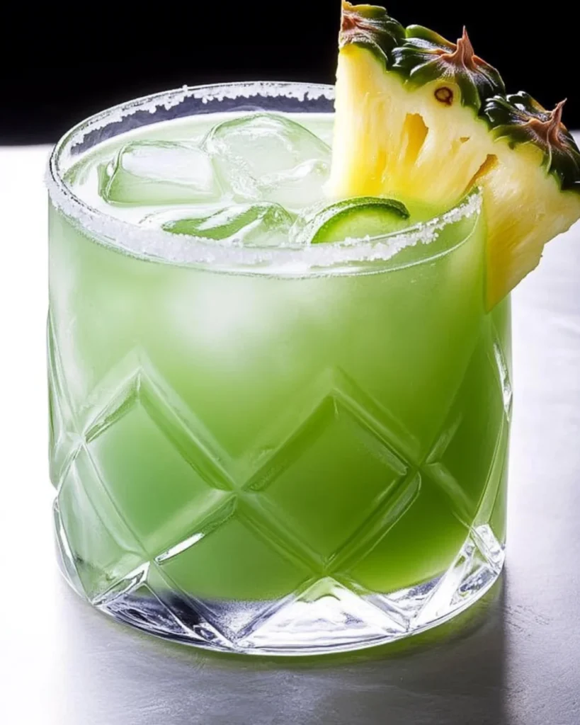 Green Pineapple Margarita