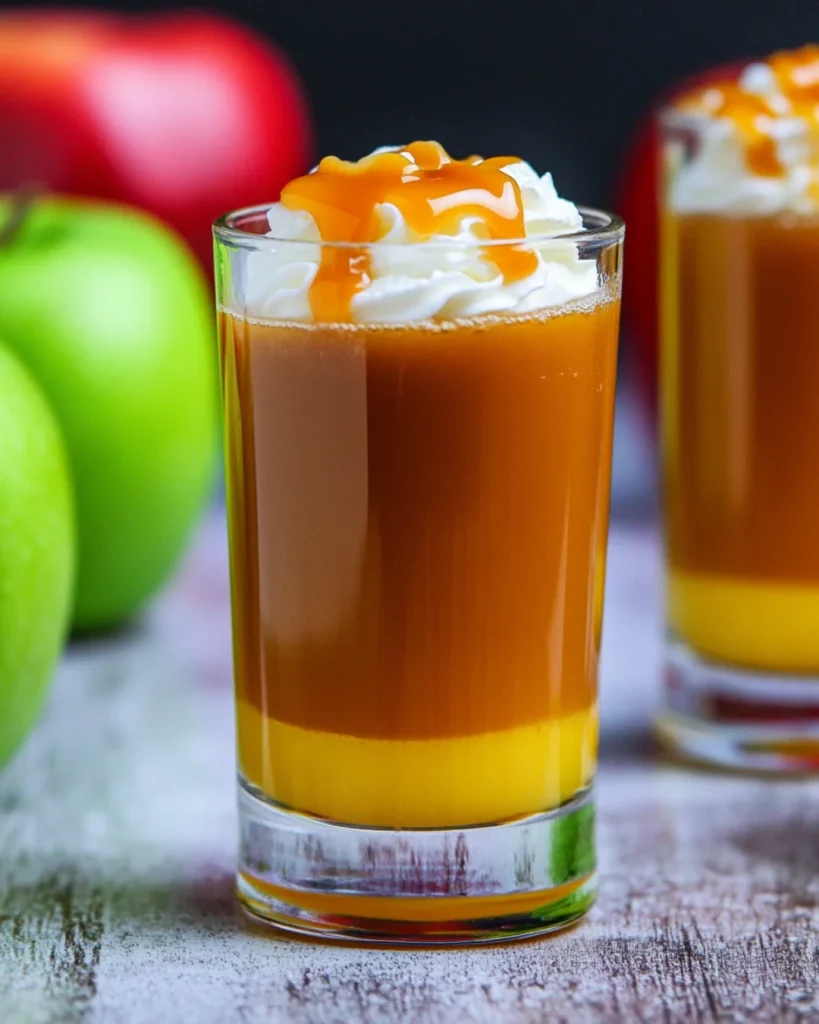 Caramel Apple Shots