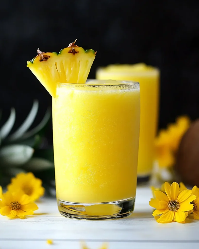 Pineapple Rum Slush