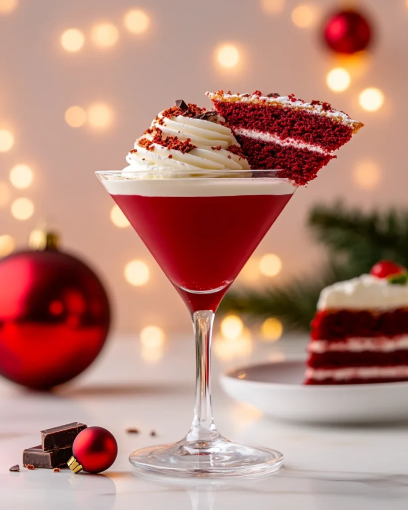 Red Velvet Martini