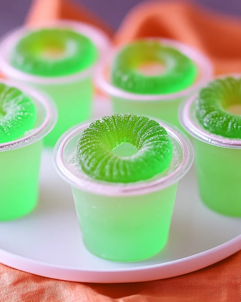 Green Apple Jello Shots