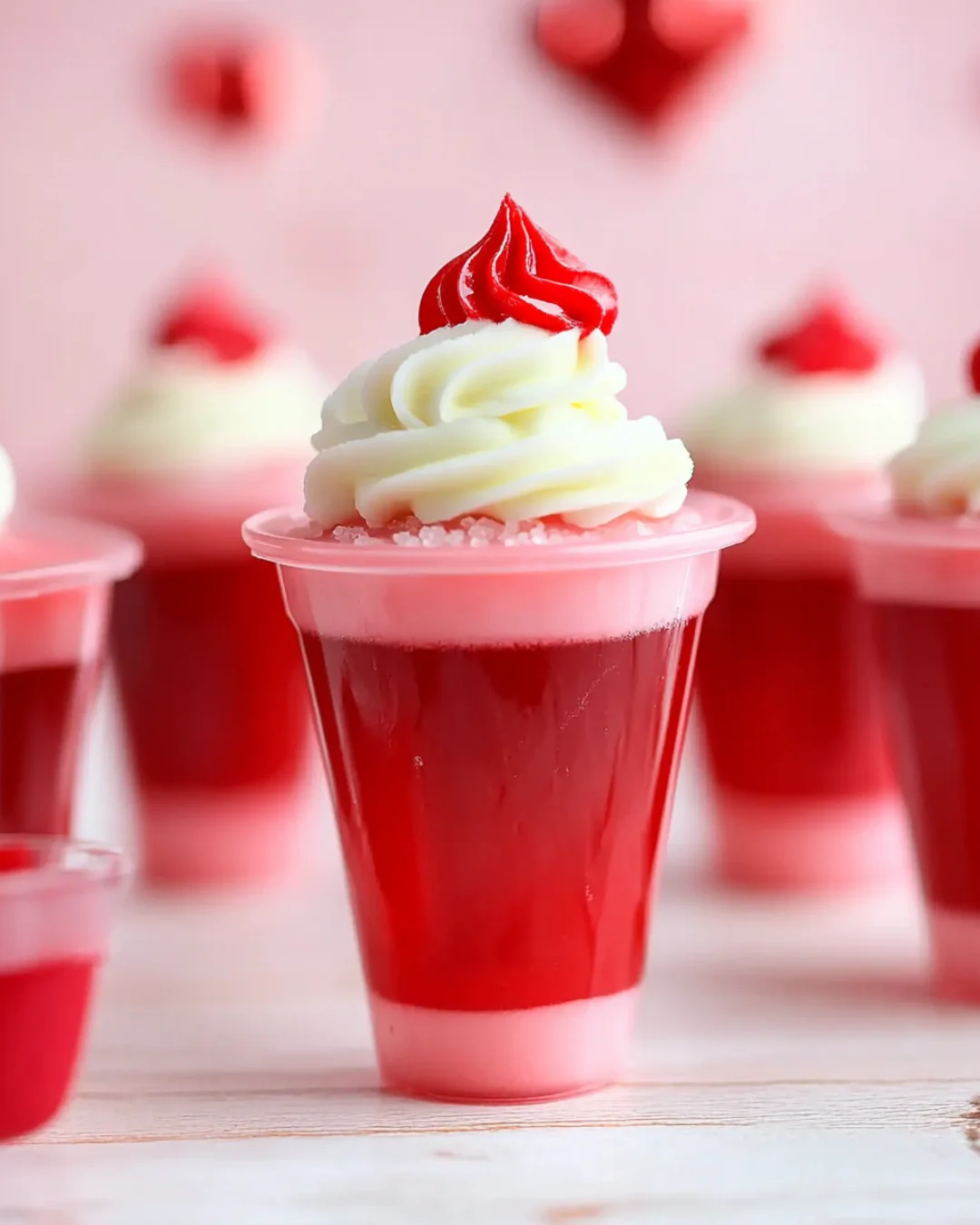 Baileys Red Velvet Cupcake Jello Shots