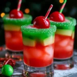 Twisted Candy Apple Shots