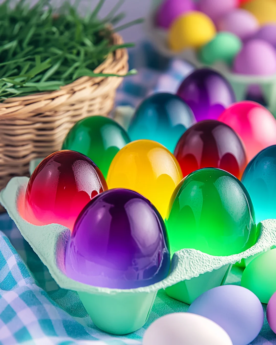 Boozy Egg Jello Shots