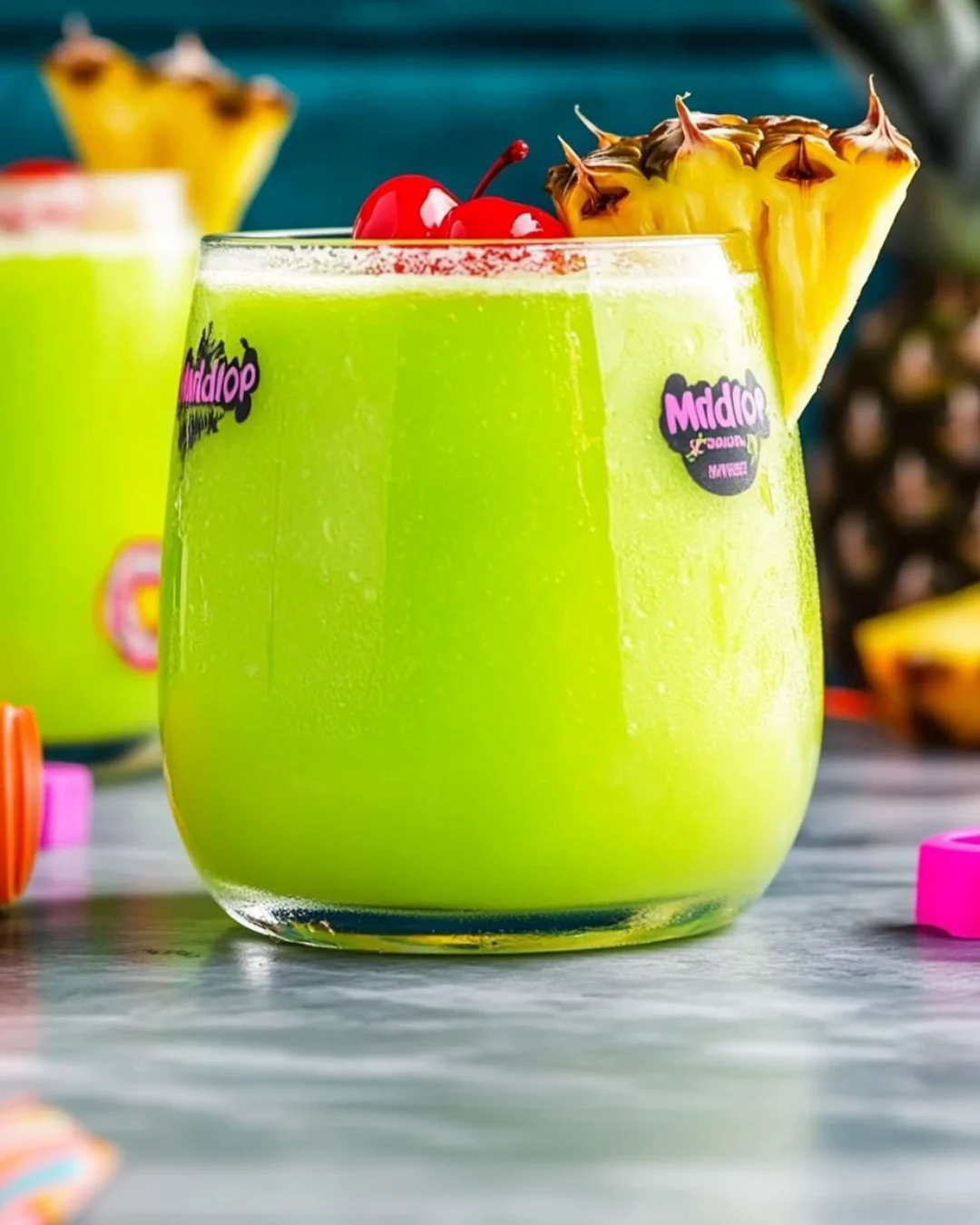 Midori Colada cocktail recipe