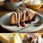 no bake brownie batter cheesecake