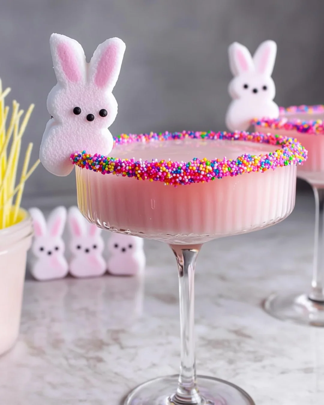 Peeps Sugar Cookie Martini
