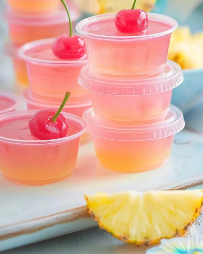 Hawaiian Hammer Jello Shots