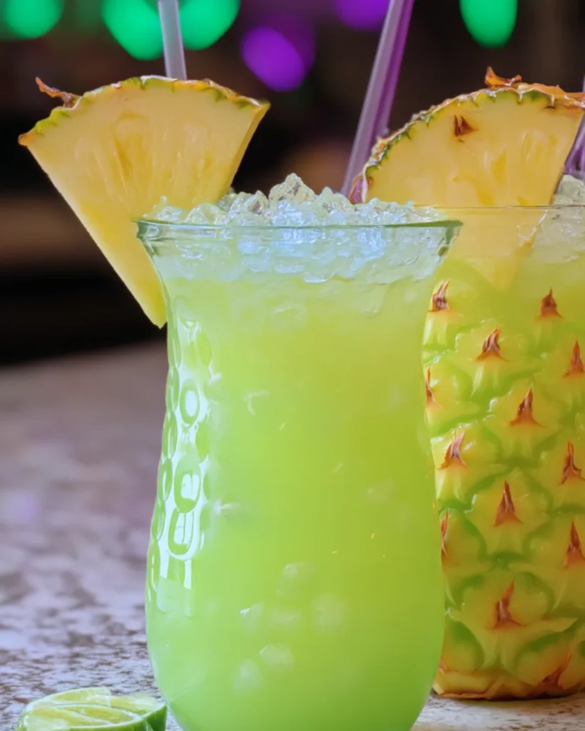 Pineapple Lime Crush Cocktail