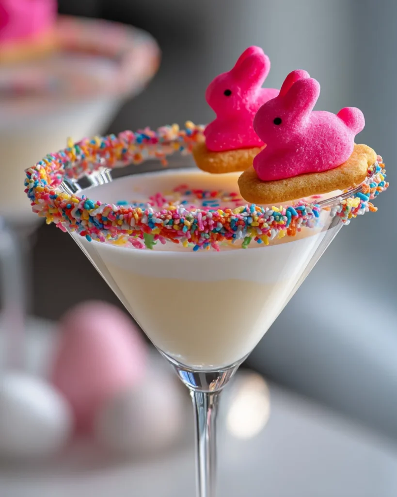 Peeps Sugar Cookie Martini