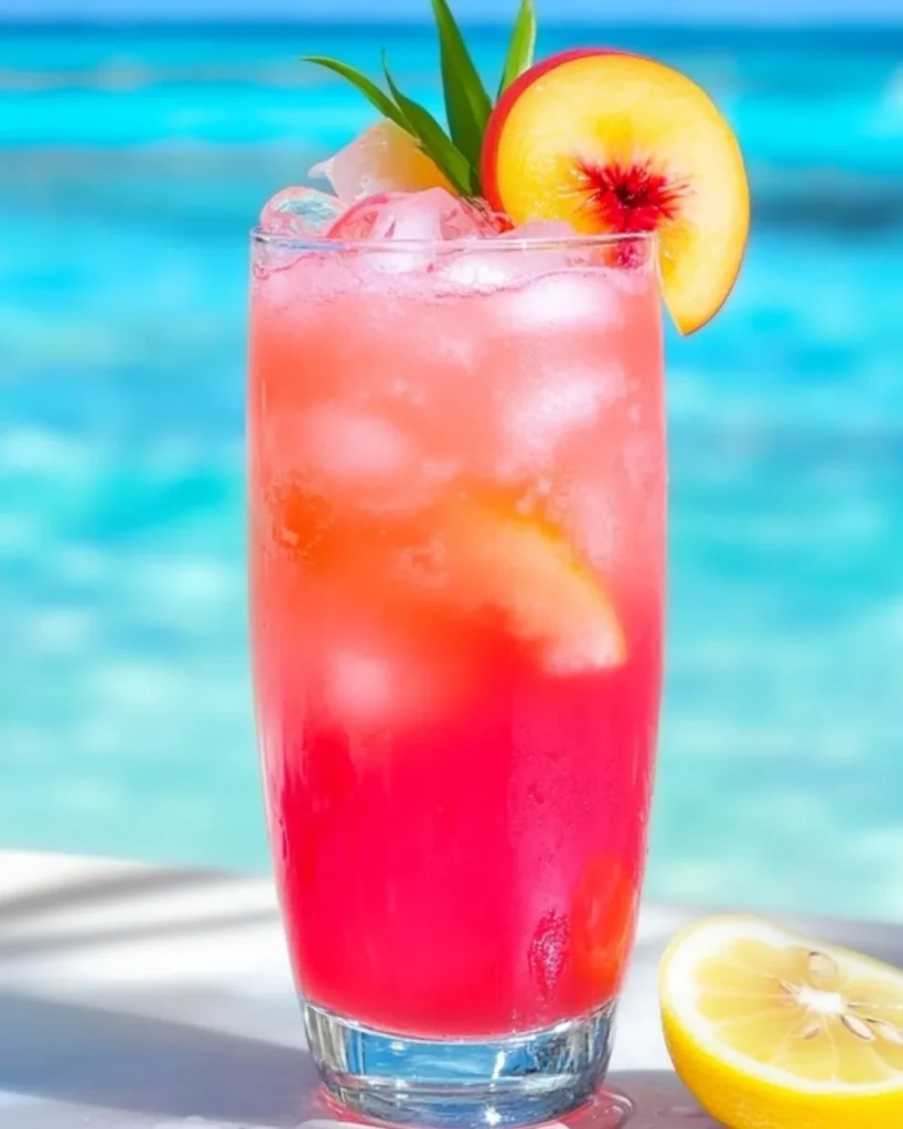 Beach Peach Lemonade