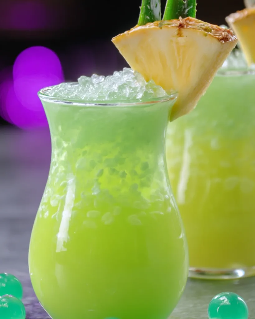 Pineapple Lime Crush Cocktail