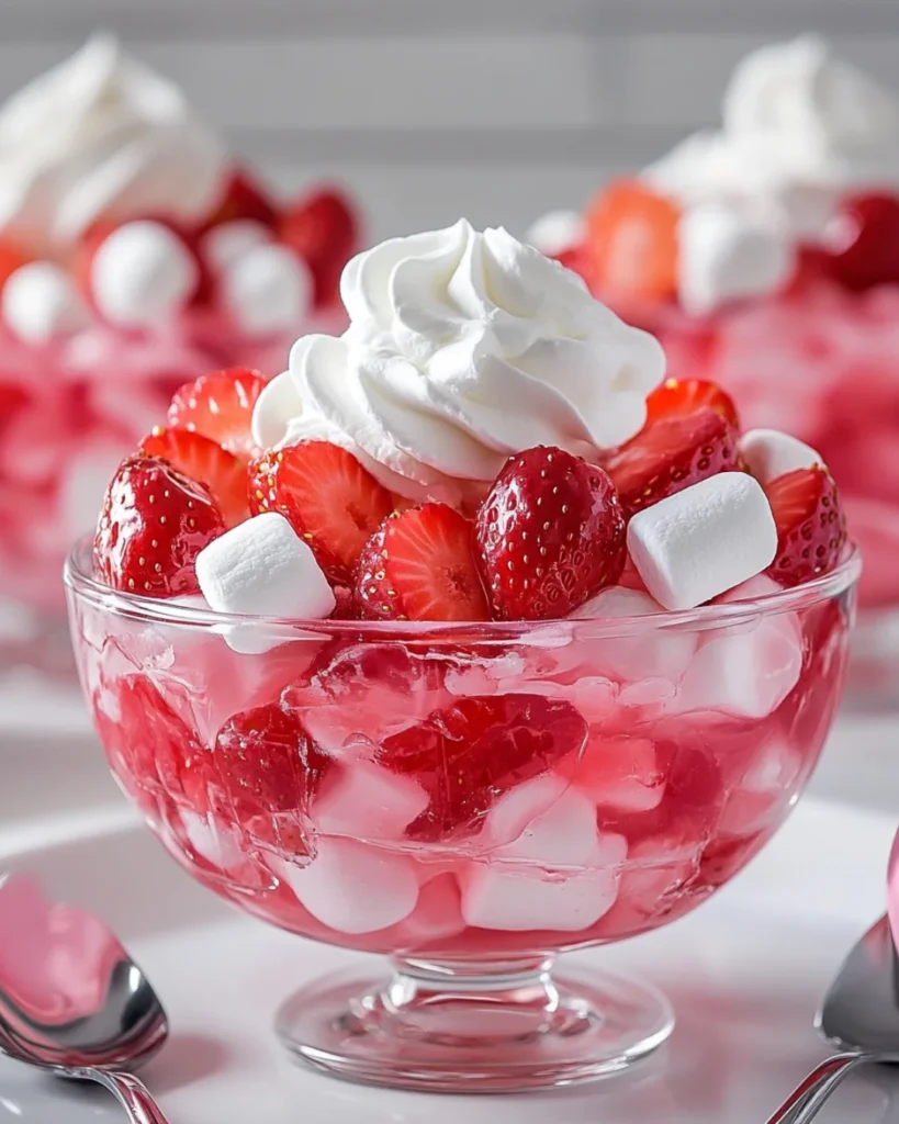 Strawberry Jello Salad recipe