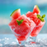 Boozy Watermelon Shaved Ice