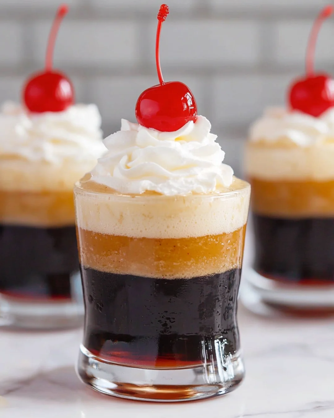 Root Beer Float Shots