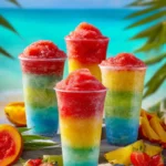 Tropical Volcano Cocktail