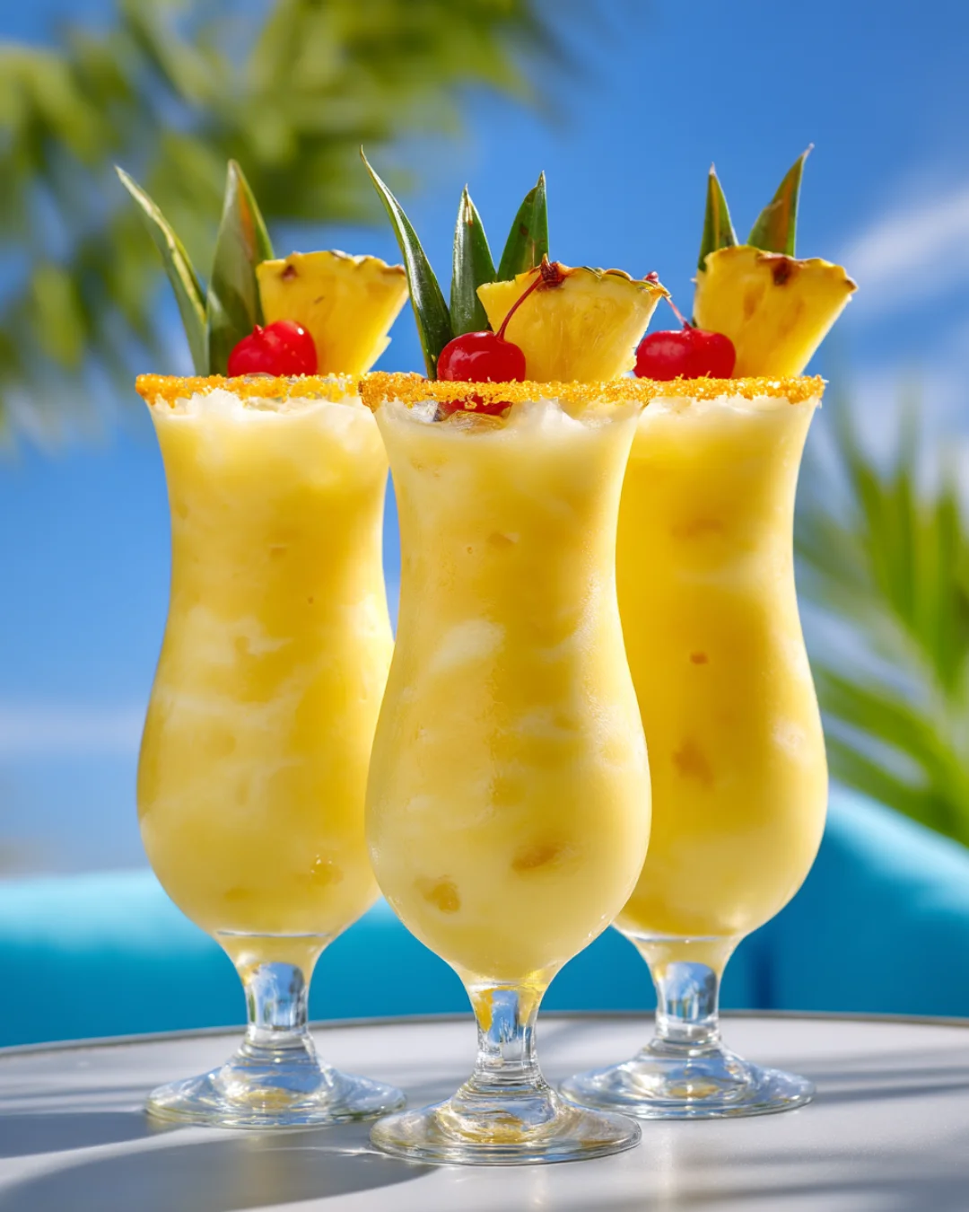Yellow Colada cocktail