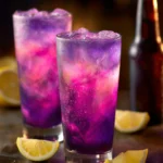 Violet Vortex Cocktail