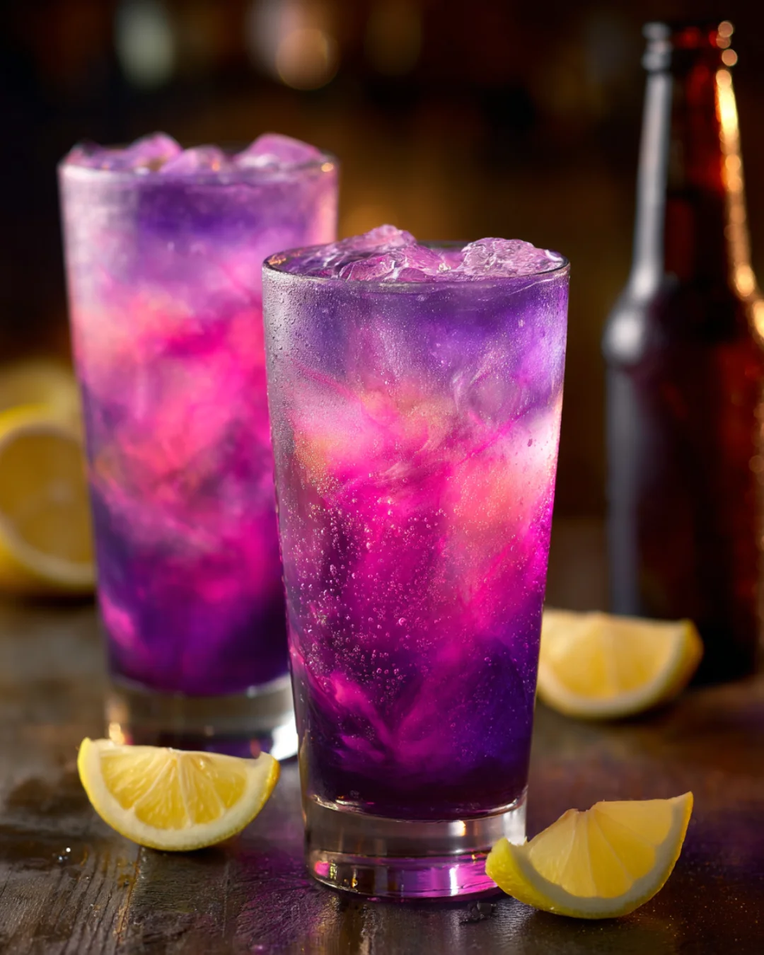 Violet Vortex Cocktail