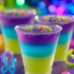 Neon Lights Jello Shots