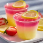 Pink Lemon Paradise Jello Shots