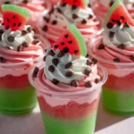 Watermelon Pudding Shots
