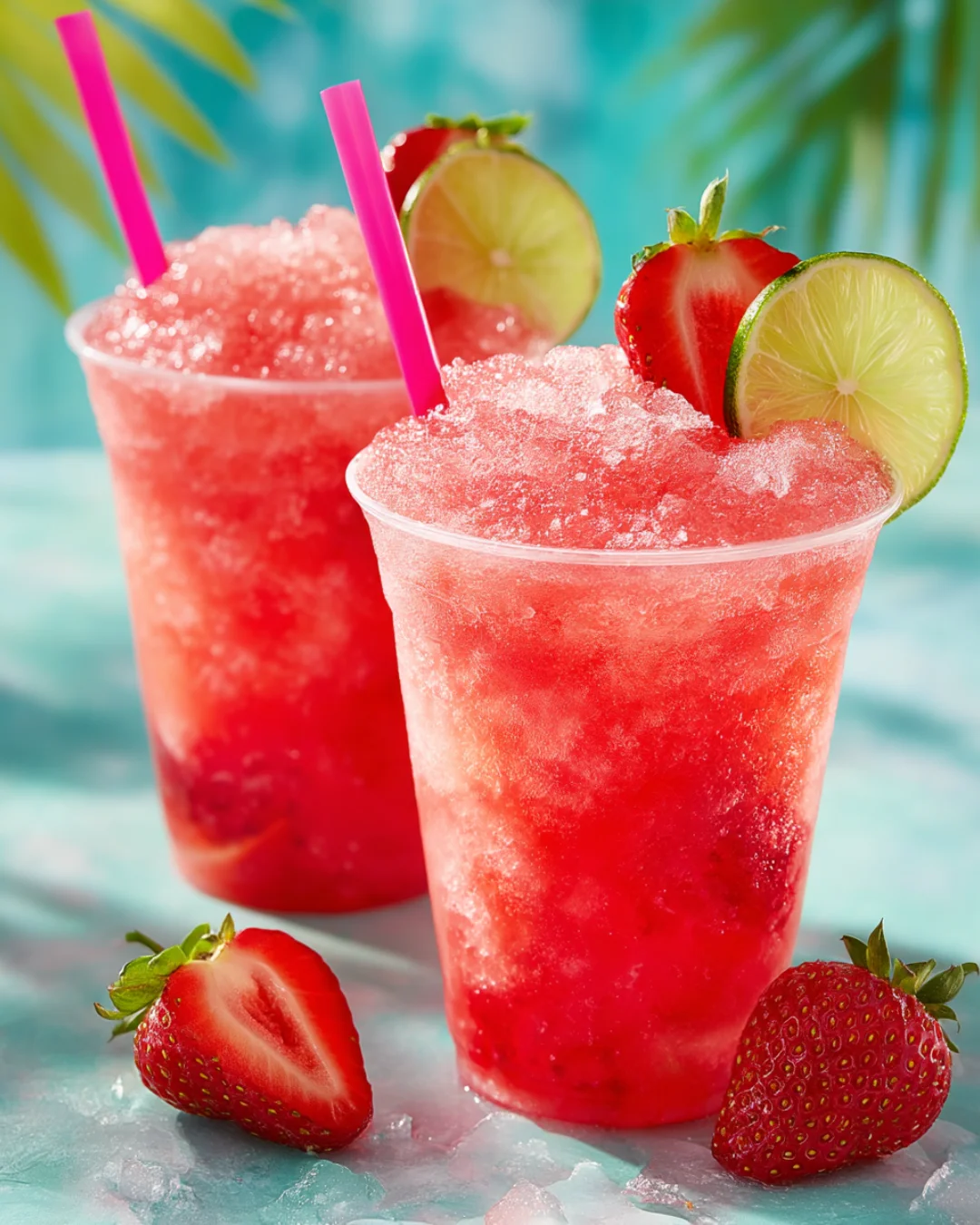 Strawberry 1942 frozen tequila cocktail