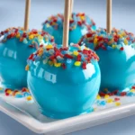 Boozy Jolly Rancher Candy Apples
