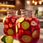Strawberry Margarita by the Gallon