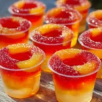Mango Peach O’s Jello Shots