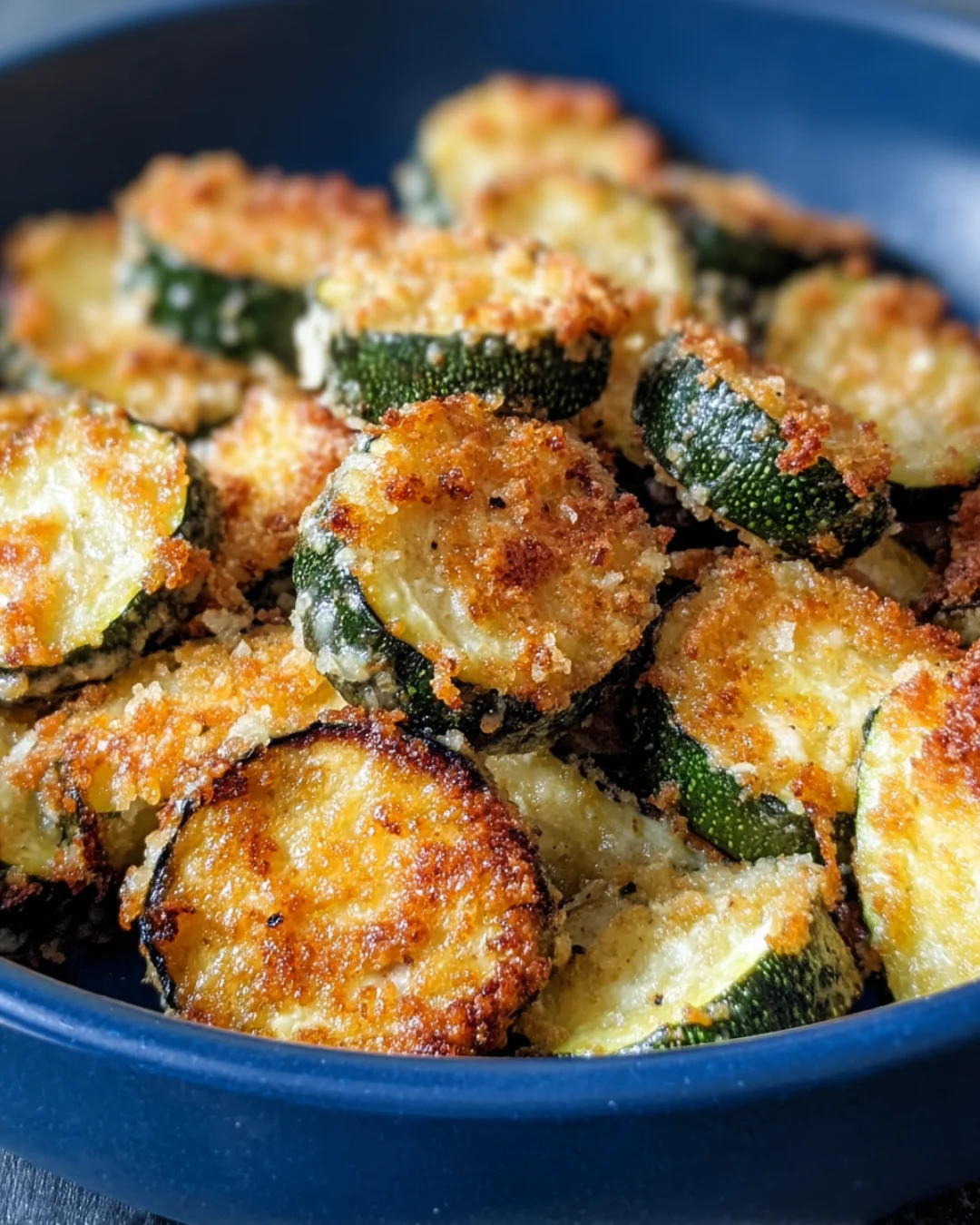 Air Fryer Zucchini with Parmesan