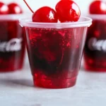 Rum and Cherry Coke Jello Shots