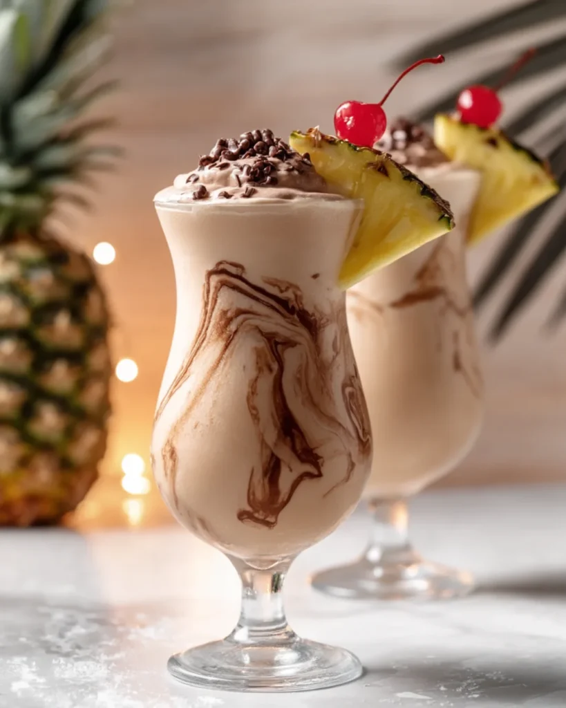 Chocolate Piña Colada