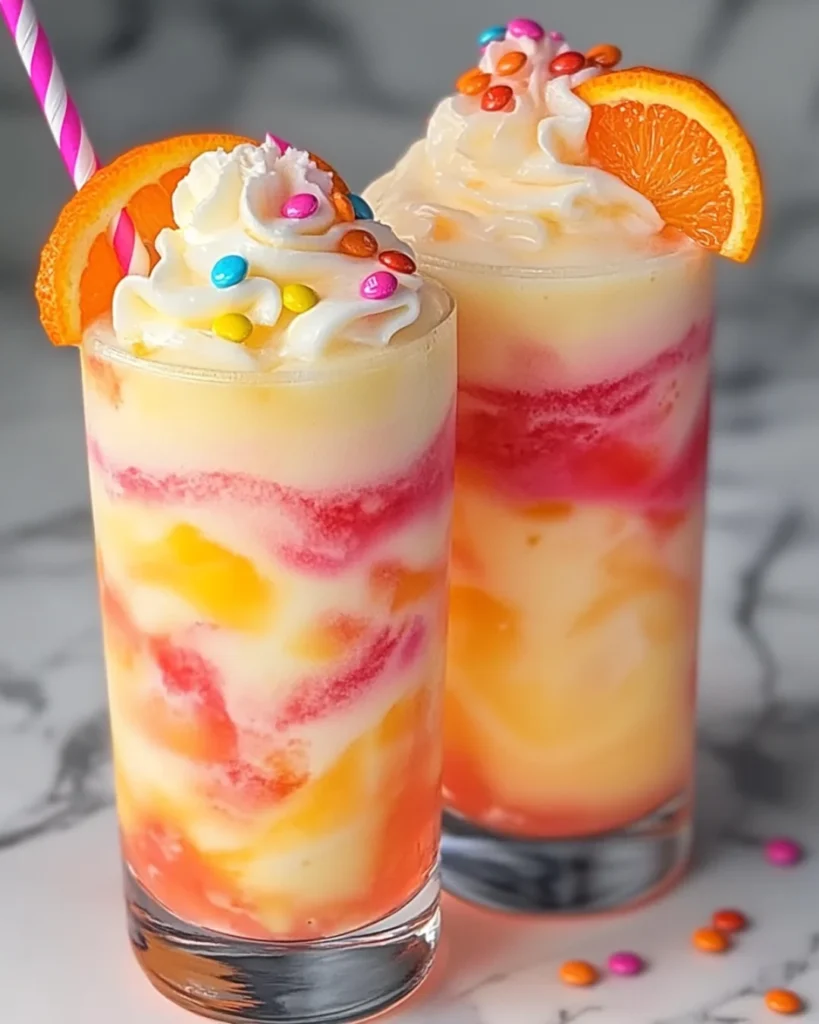 Tropical Candy Crush cocktail