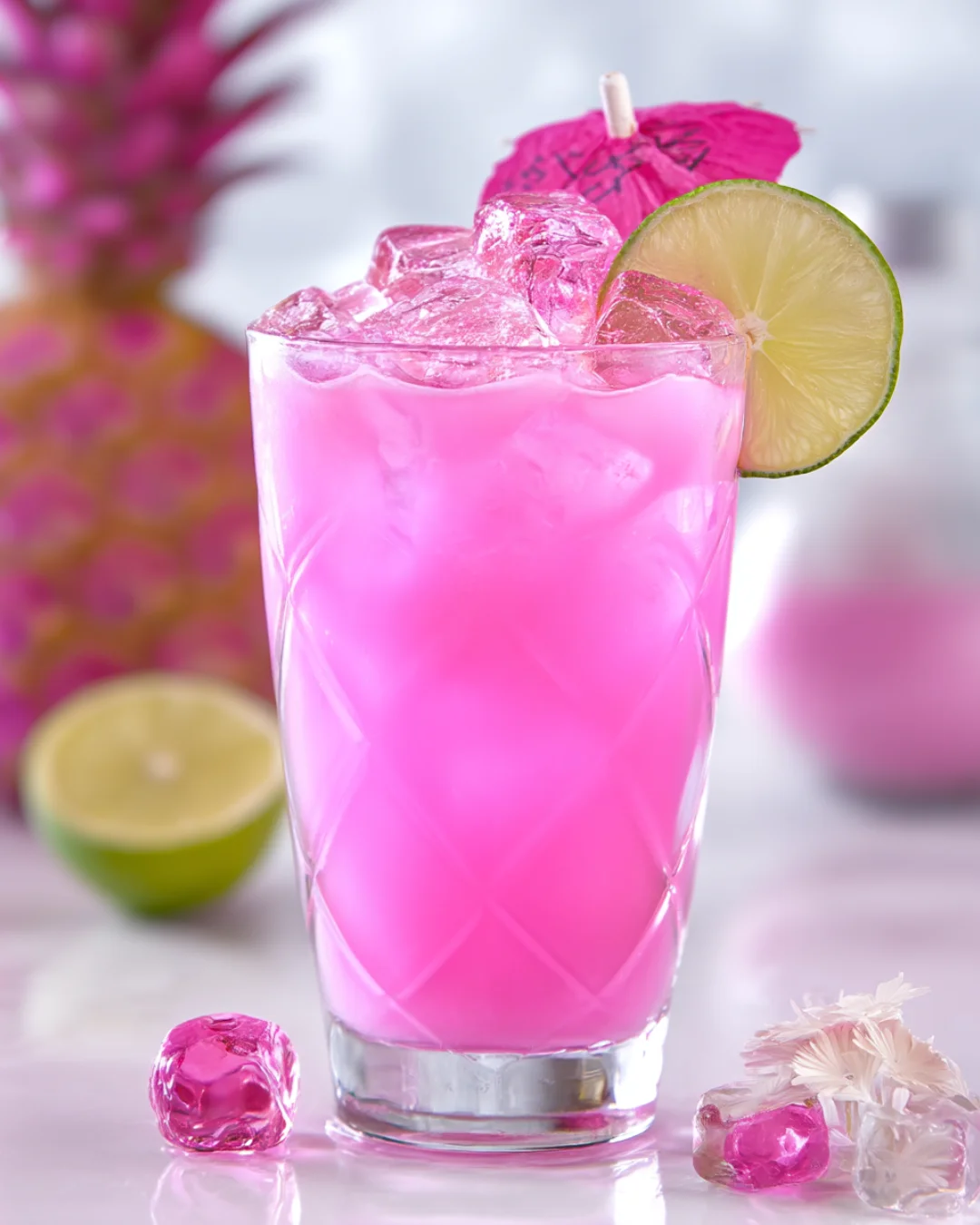 Hot Pink Barbie Drink