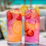 Jamaican Me Happy Cocktail is a fruity blend of island flavors. Mix your glass of sunshine today—easy recipe inside!