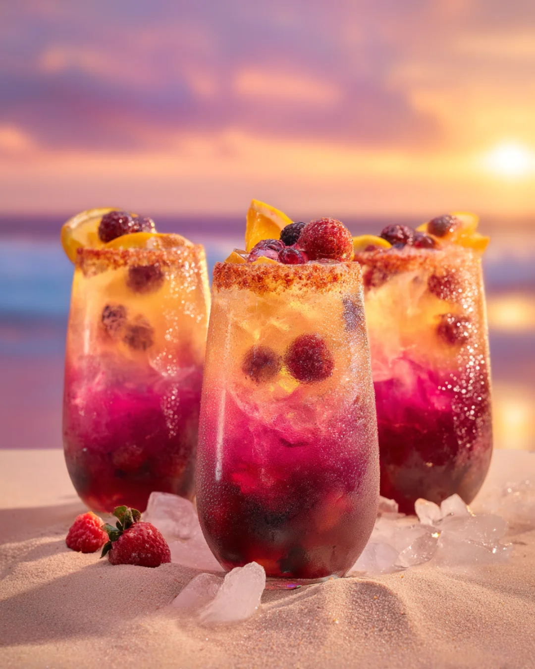 Hot Mess Sunset Cocktail
