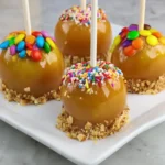 Mini Drunken Caramel Apples