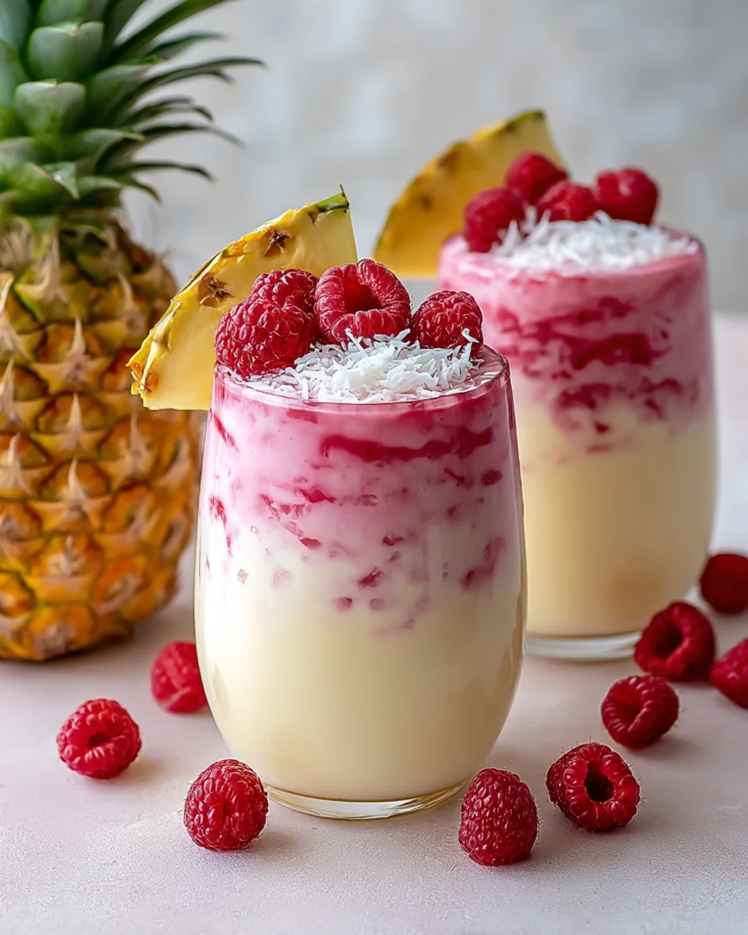 Raspberry Colada Twist