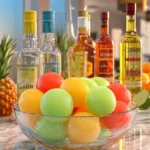 Drunken Melon Balls Recipe