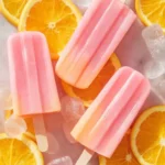 Strawberry Lemonade Vodka Popsicles