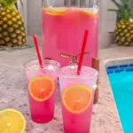 Pineapple Dragon Fruit Lemonade Lemon Drop Martini