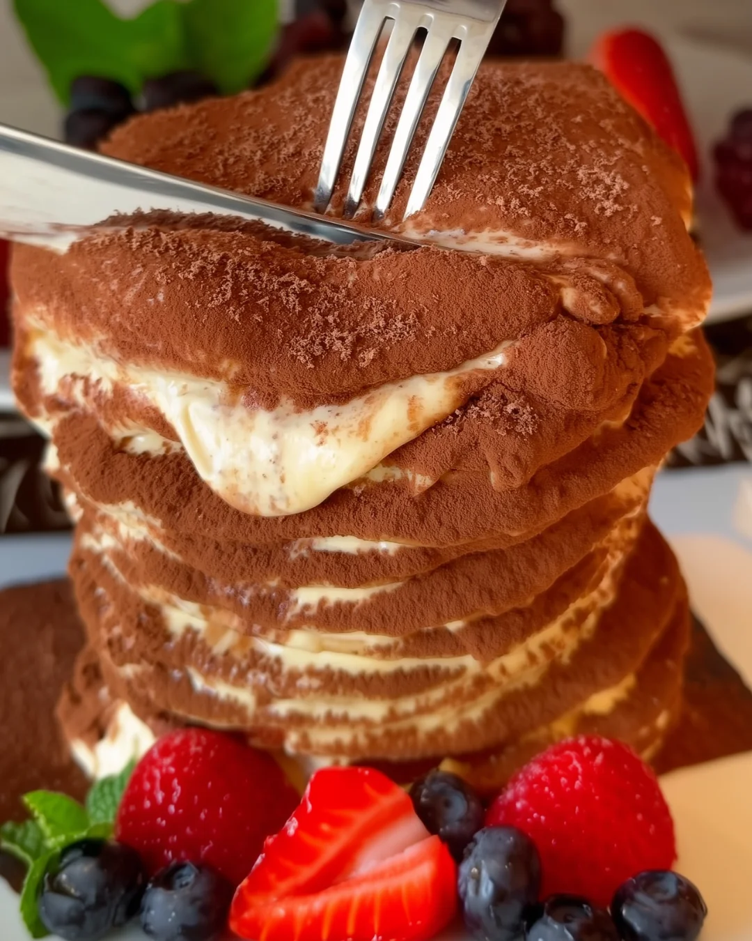 Tiramisu Pancakes