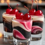 Cherry Rose Mudslide Shots